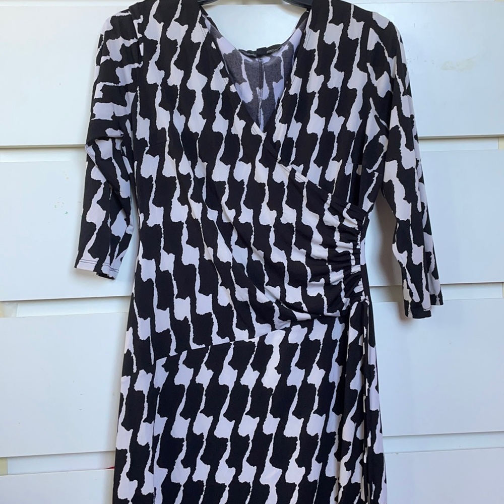 Black Label Checkered Dress